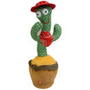 Cacto e Falante dançante Interativo brinquedos sensorial infantis, Reproduz Voz, Música, Dança, Pelúcia Boneco