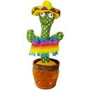 Cacto e Falante dançante Interativo brinquedos sensorial infantis, Reproduz Voz, Música, Dança, Pelúcia Boneco
