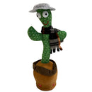 Cacto e Falante dançante Interativo brinquedos sensorial infantis, Reproduz Voz, Música, Dança, Pelúcia Boneco