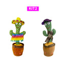 Cacto e Falante dançante Interativo brinquedos sensorial infantis, Reproduz Voz, Música, Dança, Pelúcia Boneco