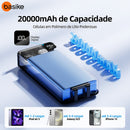 Basike Carregador Portátil Power Bank 20000mAh Bateria Externa Para iPhone Samsung Pow079